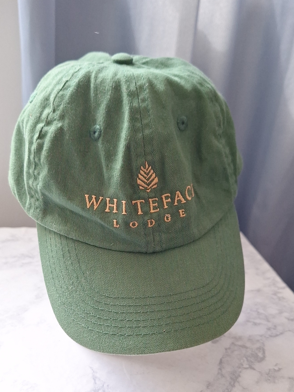 Whiteface Lodge Kids Green Baseball Cap